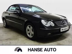 Obsidianschwarzmetallic Gebraucht 2005 Mercedes CLK200 Avantgarde Cabrio | 11.999 € (Fairer Preis)