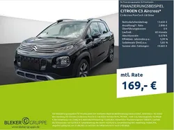 Schwarz Gebraucht 2020 Citroën C3 Aircross PureTech SUV | 16.490 € (Fairer Preis)