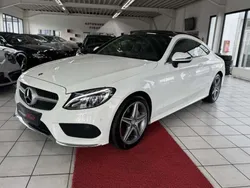 Polarweiss Gebraucht 2017 Mercedes C220 AMG line Coupé | 28.249 € (Teuer)