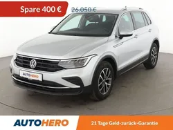 Silber Gebraucht 2021 VW Tiguan Life SUV | 24.380 € (Guter Preis)