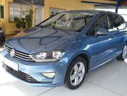 Blau Gebraucht 2015 VW Golf Sportsvan Van / Kleinbus | 10.650 € (Fairer Preis)