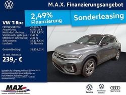 Indiumgrau metallic schwarz Gebraucht 2025 VW T-Roc R-line SUV | 29.889 € (Superpreis)