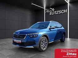 Titanblau metallic met. Gebraucht 2021 Skoda Kamiq ScoutLine SUV | 18.980 € (Guter Preis)