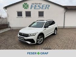 Oryxweiß perlmutteffekt Gebraucht 2024 VW Tiguan Allspace R-line SUV | 37.450 € (Superpreis)