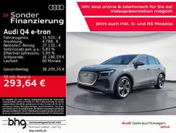 Kieselgrau Gebraucht 2022 Audi Q4 e-tron Sport SUV | 31.920 € (Superpreis)