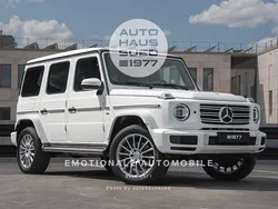 Weiß (polarweiss unilack) Gebraucht 2021 Mercedes G500 AMG line SUV | 139.000 € (Teuer)