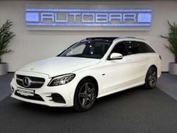 Polarweiss Gebraucht 2021 Mercedes C300e AMG line Kombi | 25.450 € (Guter Preis)