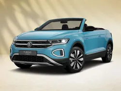 Blau (teal blue schwarz) Neu 2025 VW T-Roc Cabriolet Goal Cabrio | 33.900 € (Guter Preis)