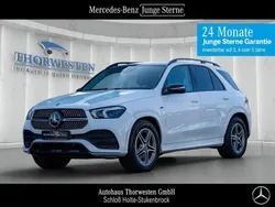 Weiß Gebraucht 2021 Mercedes GLE350e AMG line SUV | 59.870 € (Superpreis)