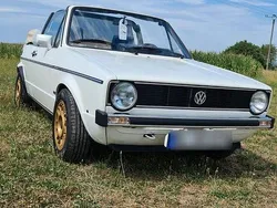 Weiß Gebraucht 1984 VW Golf Cabriolet Cabrio | 6.790 €