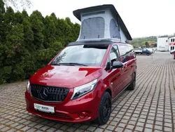 Lackfarbe hyazinthrot metallic Gebraucht 2022 Mercedes Vito Marco Polo Van / Kleinbus | 76.990 €