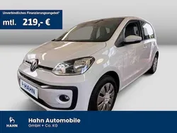 Weiß Gebraucht 2021 VW up! move up! Kleinwagen | 13.630 € (Fairer Preis)