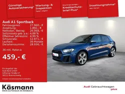 Ascariblau metallic Gebraucht 2022 Audi A1 Sportback Ambiente Kleinwagen | 27.960 € (Fairer Preis)