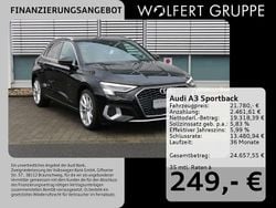Schwarz Gebraucht 2021 Audi A3 Sport Limousine | 21.780 € (Guter Preis)