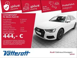 Gletscherweiß metallic Gebraucht 2024 Audi A6 Advanced Plus Kombi | 47.990 €