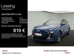 Ascariblau metallic Gebraucht 2024 Audi SQ6 e-tron S-Line SUV | 83.970 € (Fairer Preis)