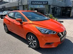 Orange Gebraucht 2017 Nissan Micra Acenta Kleinwagen | 11.500 € (Fairer Preis)