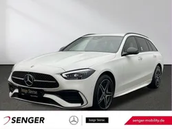 Weiß Gebraucht 2024 Mercedes C300e AMG line Limousine | 51.480 € (Guter Preis)