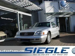 Silber (metallic) Gebraucht 1997 Mercedes SL500 Cabrio | 12.940 €