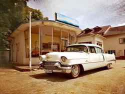 Weiß Gebraucht 1956 Cadillac Fleetwood Limousine | 24.900 €