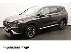 Taiga brown Gebraucht 2021 Hyundai Santa Fe Prime SUV | 33.890 € (Etwas zu teuer)