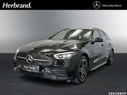 Schwarz Gebraucht 2024 Mercedes C300e AMG Kombi | 43.790 € (Guter Preis)