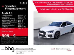 Weiß Gebraucht 2022 Audi A3 S-Line Limousine | 27.460 € (Guter Preis)