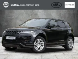 Santorini black metallic Gebraucht 2022 Land Rover Range Rover evoque R-Dynamic SUV | 37.900 € (Superpreis)