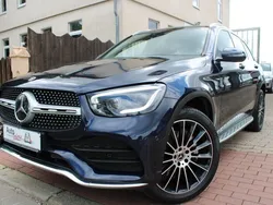 Blau Gebraucht 2021 Mercedes GLC300e Sport SUV | 33.990 € (Etwas zu teuer)