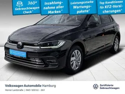 2t deep black perleffekt (metallic) Gebraucht 2024 VW Polo Style Limousine | 22.850 € (Fairer Preis)