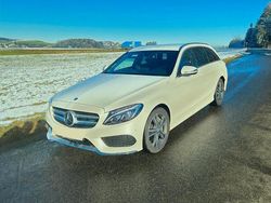 Weiß Gebraucht 2016 Mercedes C250 AMG line Kombi | 15.890 € (Guter Preis)