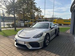 Silber Gebraucht 2022 Porsche 718 Cayman GT4 Coupé | 115.500 € (Teuer)