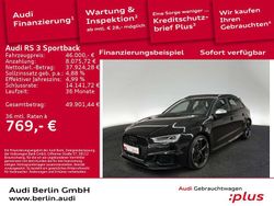 Mythosschwarz metallic Gebraucht 2020 Audi RS3 Limousine | 46.000 € (Fairer Preis)