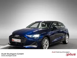Navarrablau metallic Gebraucht 2024 Audi A3 Sportback Advanced Plus Limousine | 32.920 € (Guter Preis)
