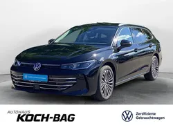Grenadillschwarz metallic Gebraucht 2024 VW Passat Elegance Kombi | 44.890 € (Teuer)