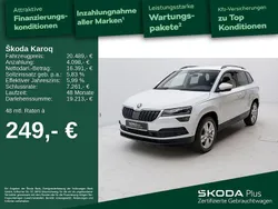 Moonweiß perleffekt Gebraucht 2018 Skoda Karoq Style SUV | 20.489 € (Guter Preis)