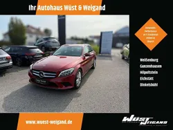 Rot Gebraucht 2019 Mercedes C200 Avantgarde Limousine | 24.490 € (Fairer Preis)