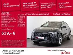 Mythosschwarz metallic Gebraucht 2024 Audi Q8 Ambiente SUV | 104.900 €