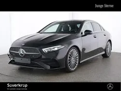 Schwarz Gebraucht 2024 Mercedes A220 AMG Limousine | 38.888 € (Fairer Preis)