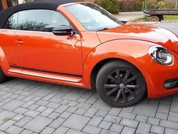 Orange Gebraucht 2016 VW Beetle CLUB Cabrio | 16.450 € (Fairer Preis)