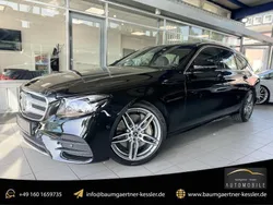 Obsidianschwarz metalliclack Gebraucht 2018 Mercedes E400 AMG line Kombi | 36.490 € (Superpreis)