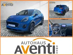Blau Gebraucht 2021 Ford Puma Gen-E Titanium SUV | 14.848 € (Guter Preis)