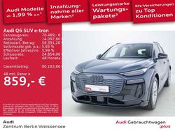 Plasmablau metallic Gebraucht 2025 Audi Q6 e-tron Ambiente SUV | 70.489 € (Superpreis)