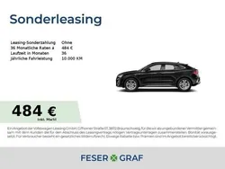 Mythosschwarz metallic Neu 2025 Audi Q3 Sportback S-Line SUV | 40.199 € (Superpreis)