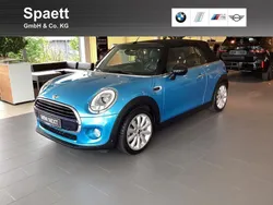 Electric blue Gebraucht 2017 Mini Cooper Cabriolet Chili Cabrio | 15.485 € (Fairer Preis)