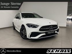 Weiß Gebraucht 2021 Mercedes C200 AMG Limousine | 32.949 € (Fairer Preis)