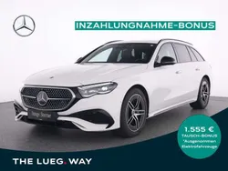 Unilack polarweiß Gebraucht 2023 Mercedes E220 AMG Kombi | 49.999 € (Guter Preis)