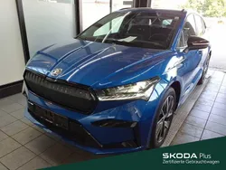 Blau Gebraucht 2022 Skoda Enyaq iV SportLine SUV | 32.488 € (Fairer Preis)