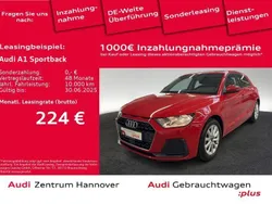 Progressivrot metallic Gebraucht 2024 Audi A1 Sportback Advanced Plus Kleinwagen | 22.950 € (Superpreis)