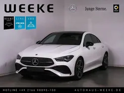 Weiß Gebraucht 2024 Mercedes CLA200 AMG Coupé | 38.979 € (Fairer Preis)